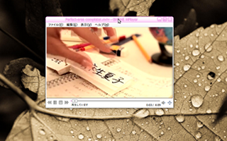 GNOME Mplayerで再生してみる